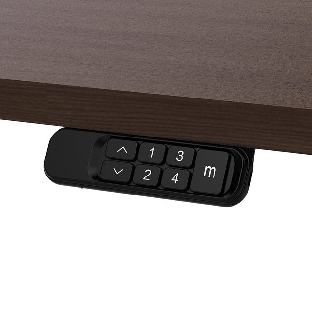 Lifespan Fitness ErgoDesk Electric Standing Desk 180cm (Walnut/Black)