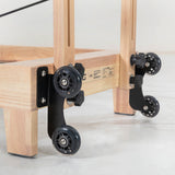 LSG GPR500 Folding Wooden Pilates Reformer Machine (Beige)
