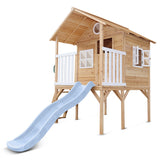 Lifespan Kids Archie Cubby House (Elevated) with 1.8m Slide (Pastel Blue)