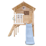 Lifespan Kids Archie Cubby House (Elevated) with 1.8m Slide (Pastel Blue)