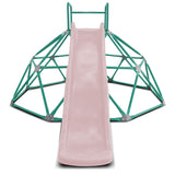 Lifespan Kids Summit 2.0m Dome Climber & 1.8m Slide (Pastel Pink)