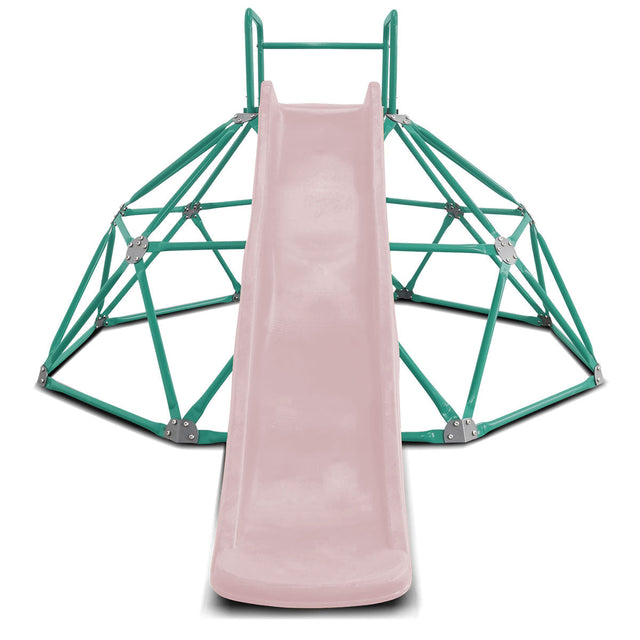 Lifespan Kids Summit 2.0m Dome Climber & 1.8m Slide (Pastel Pink)