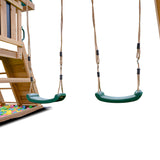 Lifespan Kids Greenvale Swing Set & Play Centre with 1.8m Slide (Pastel Blue)