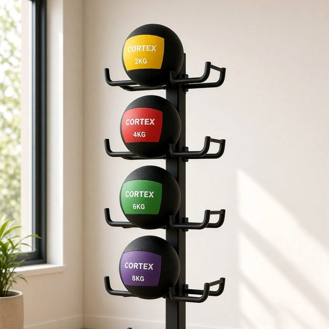 Medicine Ball + Rack Bundle