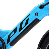 Progear Bikes E-Moover Cargo Bike + Transporter Kit - Electric Blue