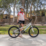 Progear DuraLite 7 Speed Kids Bike 20" - Pearl White