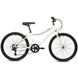 Progear DuraLite 24" Girls 7 Speed Bike - Pearl White