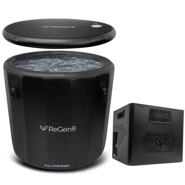 ReGen8 340L Ice Bath PolarBarrel with Chiller T1S