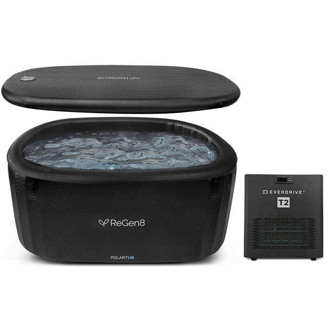 Regen8 PolarTub Cold Plunge Ice Bath with T2 Chiller Unit