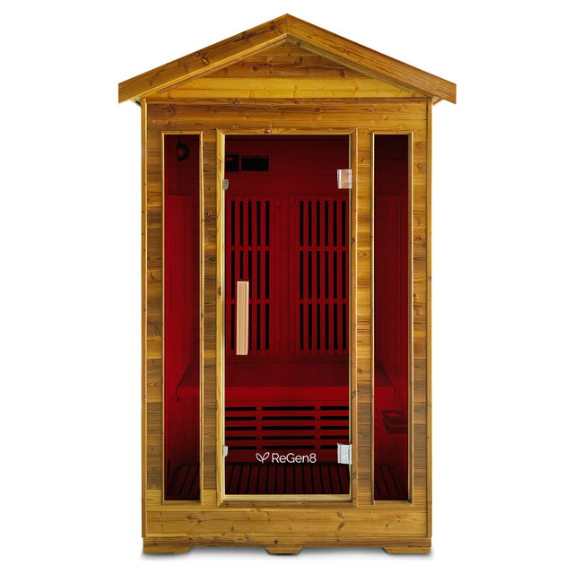 ReGen8 Duo Outdoor - 2 Person 2200W Infrared Sauna