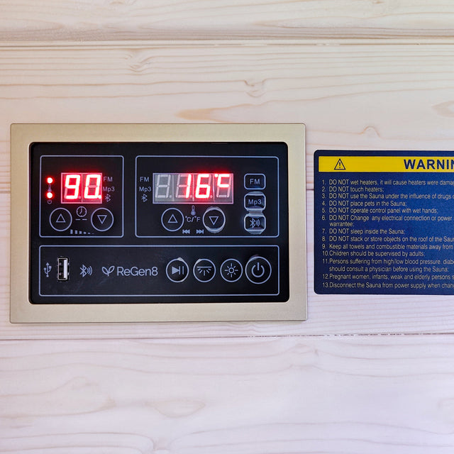 ReGen8 Duo Outdoor - 2 Person 2200W Infrared Sauna