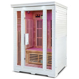 ReGen8 Duo - 2 Person 2040W Infrared Sauna in White