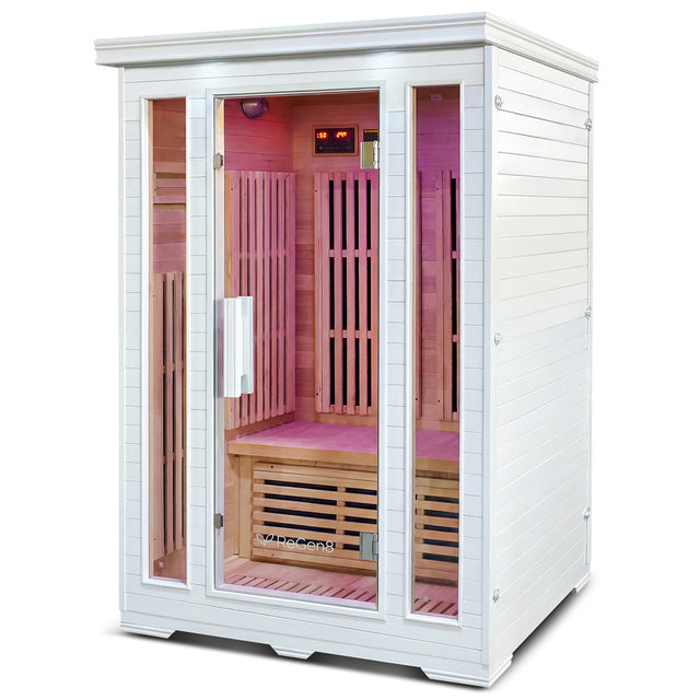 ReGen8 Duo - 2 Person 2040W Infrared Sauna in White