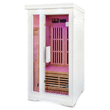 ReGen8 Solo - 1 Person 1410W Infrared Sauna in White