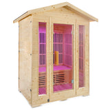 ReGen8 Trio Outdoor - 3 Person 2620W Infrared Sauna