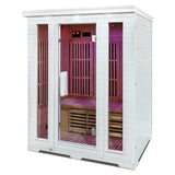 ReGen8 Trio - 3 Person 2520W Infrared Sauna in White