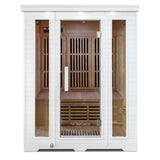 ReGen8 Trio - 3 Person 2520W Infrared Sauna in White