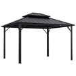 Yardtopia Aspendale 3m x 3.6m Metal Gazebo Set