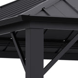 Yardtopia Aspendale 3m x 3.6m Metal Gazebo Set