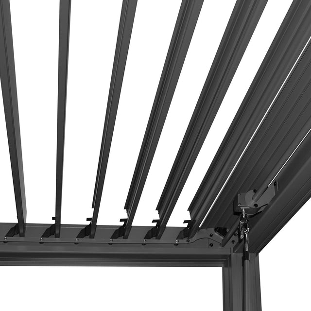 Yardtopia Elmont 3m x 5m Aluminium Pergola (Charcoal Grey)